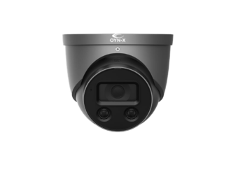 Eagle 5MP AI Deterrence Network Turret Cameras
